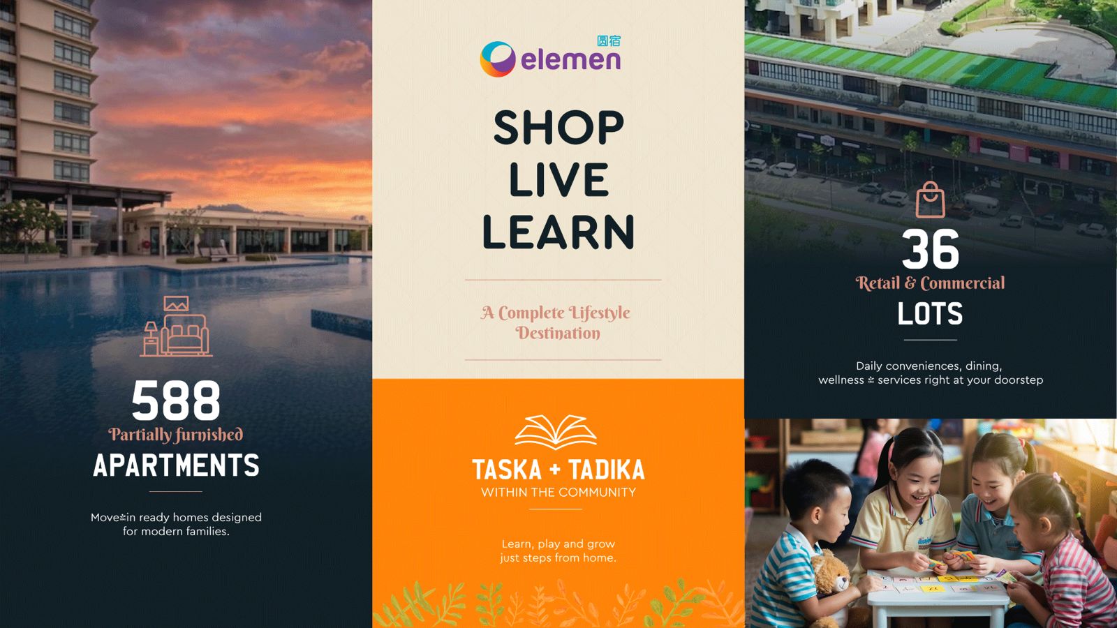 Shop, Live, Learn at Elemen Utara